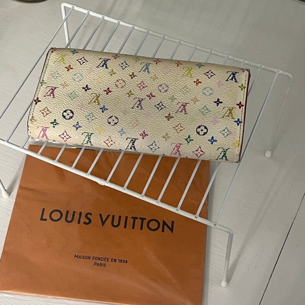 Louis Vuitton Monogram Multicolor Sarah Long Wallet- GUC - Picture 3 of 10